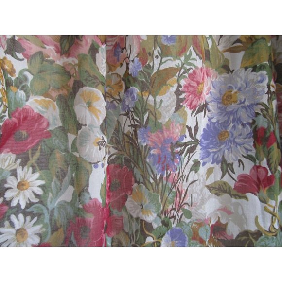 Ramsay of Dublin Floral Knife Pleat Skirt Lined Made in Ireland Large GUC - Picture 8 of 16